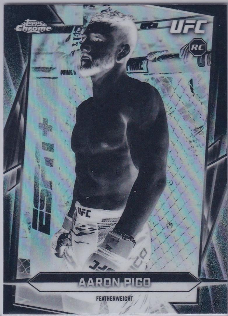 Aaron Pico 2026 Topps Chrome UFC Base #88 Negative Refractor