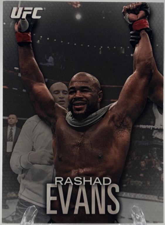 Rashad Evans 2012 Topps UFC Knockout Base #18 Silver