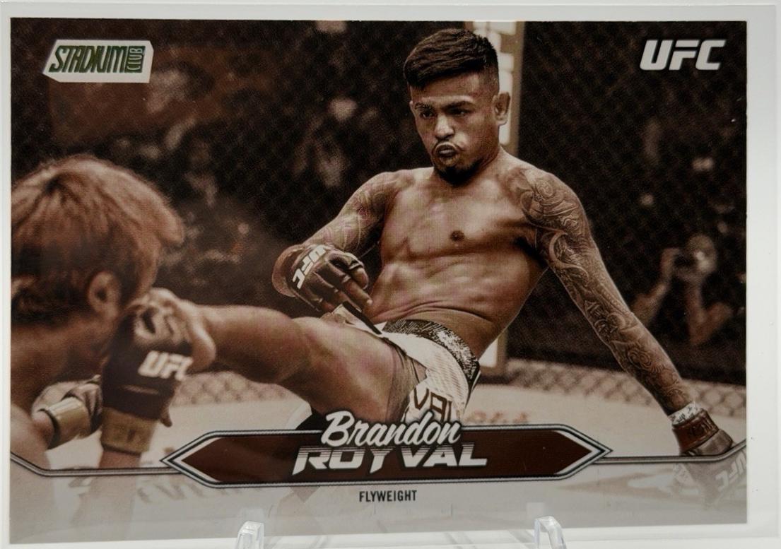 Brandon Royval 2025 Topps Stadium Club UFC Base #39 Sepia
