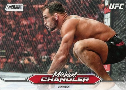 Michael Chandler 2025 Topps Stadium Club UFC Base #173 Red