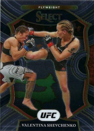 Valentina Shevchenko 2021 Panini Select UFC Concourse #33 Gold