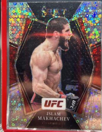 Islam Makhachev 2022 Panini Select UFC Premier Level #125 Silver