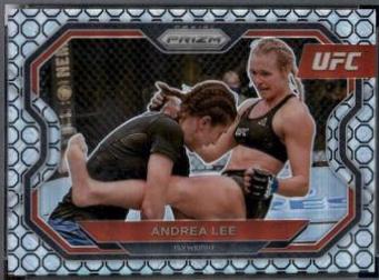 Andrea Lee 2021 Panini Prizm UFC Base #172 Octagon