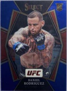 Daniel Rodriguez 2022 Panini Select UFC Premier Level #127 Blue Prizm