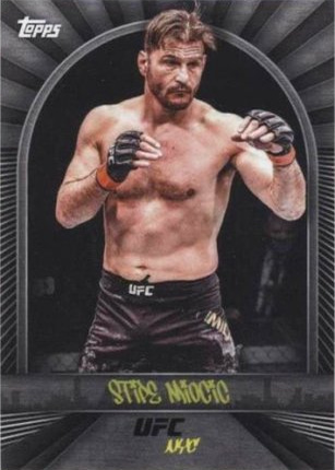 Stipe Miocic 2024 Topps UFC NYC Base #2 Orange
