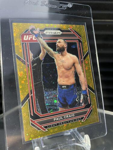 Paul Craig 2023 Panini Prizm Under Card UFC Base #164 Gold