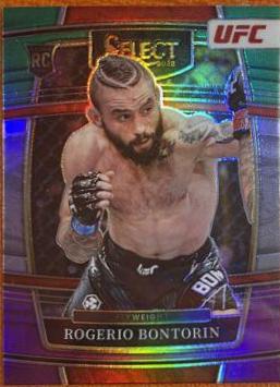 Rogerio Bontorin 2022 Panini Select UFC Concourse #63 Tri Color