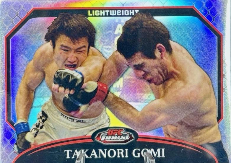 Takanori Gomi 2011 Topps Finest UFC Base #8 Refractor