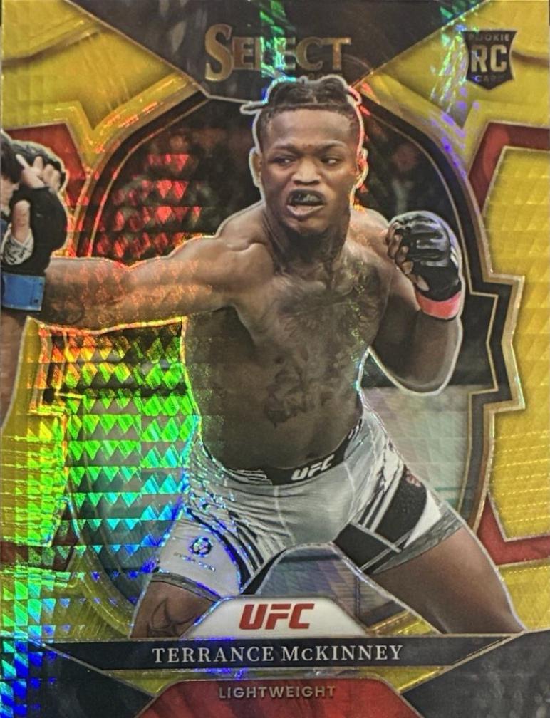 Terrance McKinney 2023 Panini Select UFC Concourse #53 Lucky Envelopes