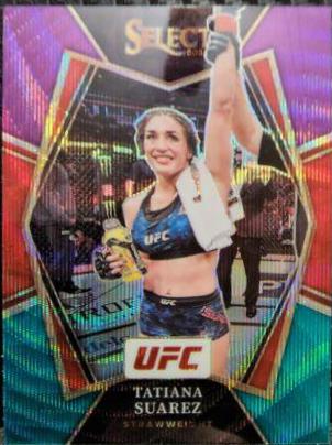Tatiana Suarez 2022 Panini Select UFC Premier Level #198 Tri Color