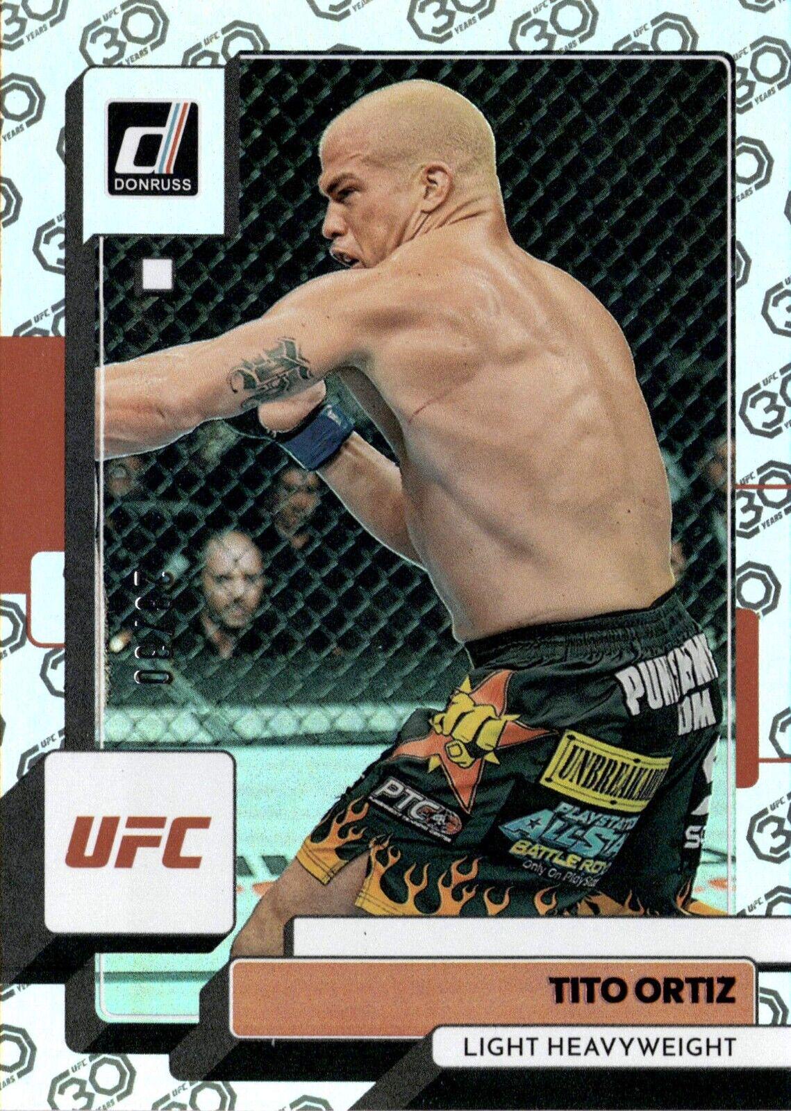 Tito Ortiz 2023 Panini Donruss UFC Base #33 30th Anniversary