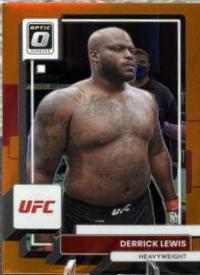 Derrick Lewis 2023 Panini Donruss Optic UFC Base #52 Orange