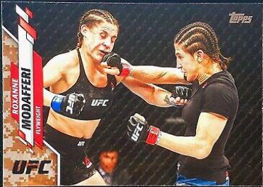 Roxanne Modafferi 2020 Topps UFC Base #66 Camo