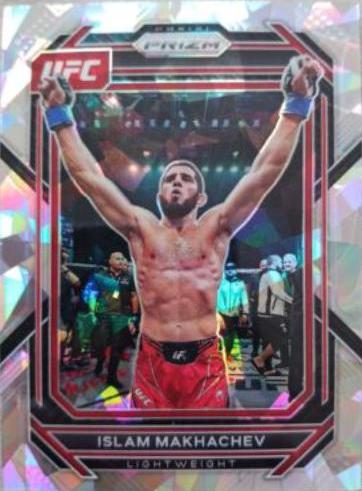 Islam Makhachev 2023 Panini Prizm UFC Base #177 Ice