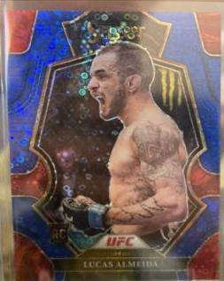 Lucas Almeida 2023 Panini Select UFC Premier Level #136 Blue Disco