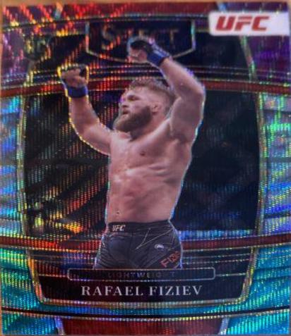 Rafael Fiziev 2022 Panini Select UFC Concourse #41 Tri Color