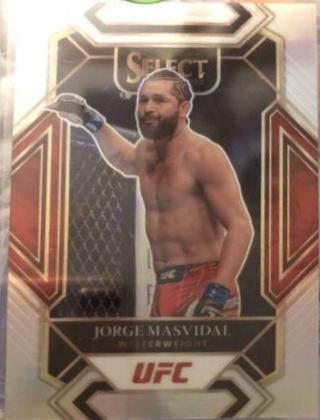 Jorge Masvidal 2022 Panini Select UFC Mezzanine #368 Silver