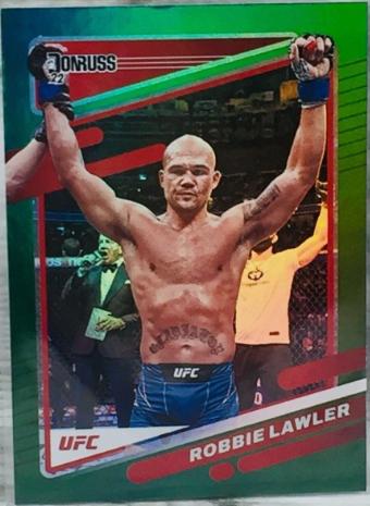 Robbie Lawler 2022 Panini Donruss UFC Base #18 Green