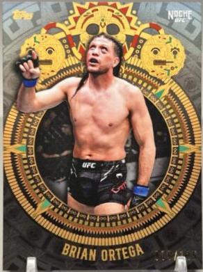 Brian Ortega 2024 Topps Noche UFC Base #5 Silver