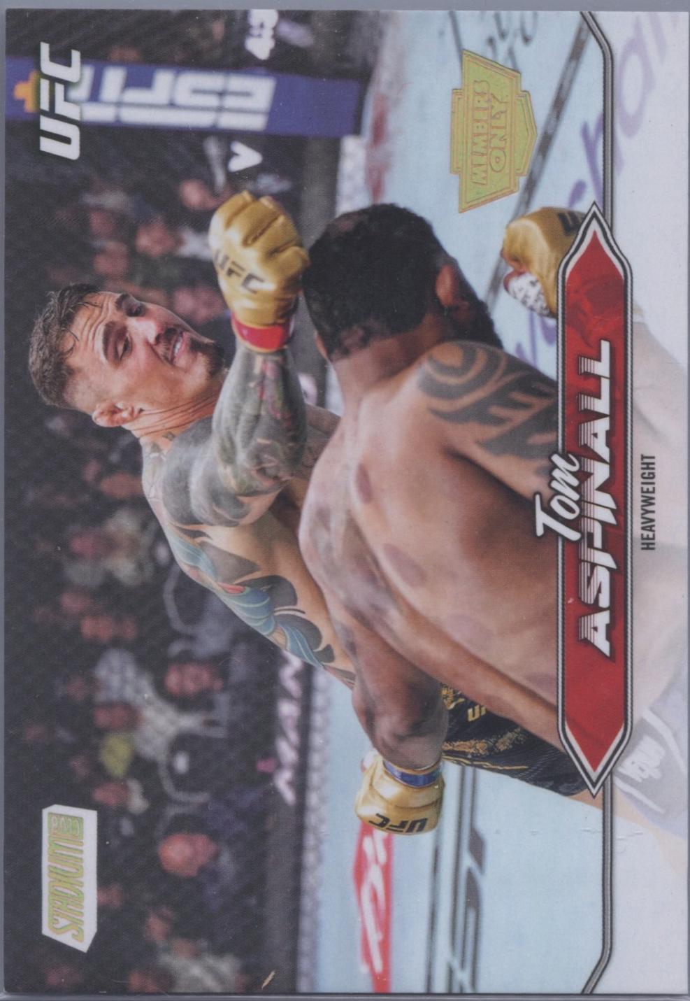 Tom Aspinall 2025 Topps Stadium Club UFC Base #8 Members Only