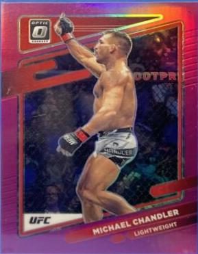 Michael Chandler 2022 Panini Donruss Optic UFC Base #32 Pink