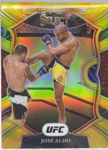 José Aldo 2021 Panini Select UFC Concourse #65 Gold