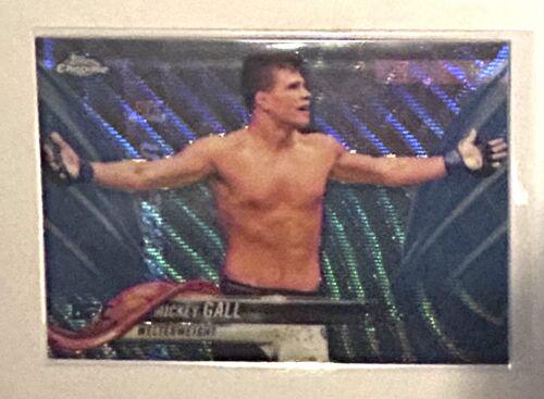 Mickey Gall 2018 Topps Chrome UFC Base #11 Green