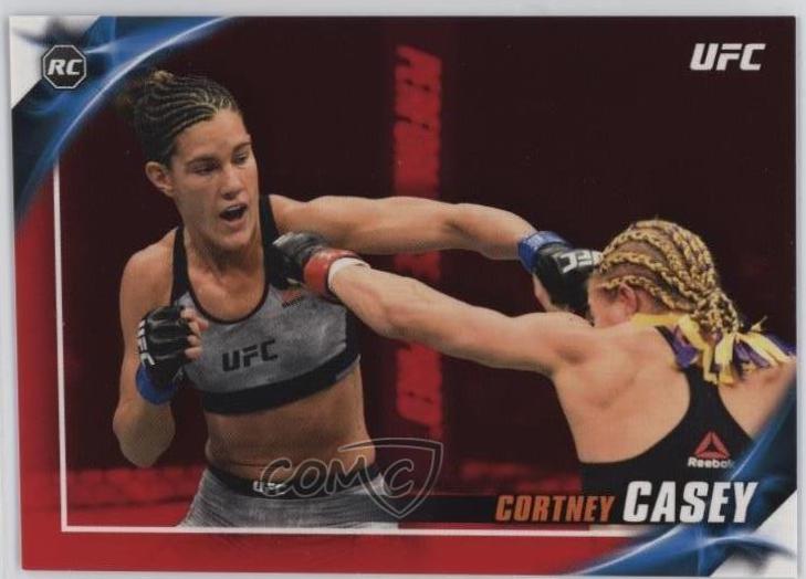 Cortney Casey 2019 Topps UFC Knockout Base #22 Red