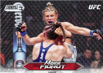 Manon Fiorot 2025 Topps Stadium Club UFC Base #56 Red