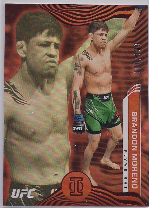 Brandon Moreno 2022 Panini Chronicles UFC Base Illusions #275 Red