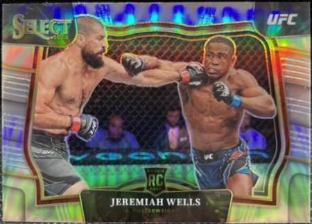 Jeremiah Wells 2023 Panini Select UFC Octagonside #221 Disco