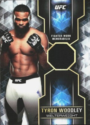 Tyron Woodley 2017 Topps UFC Knockout Knockout Relics #KR-TW Red