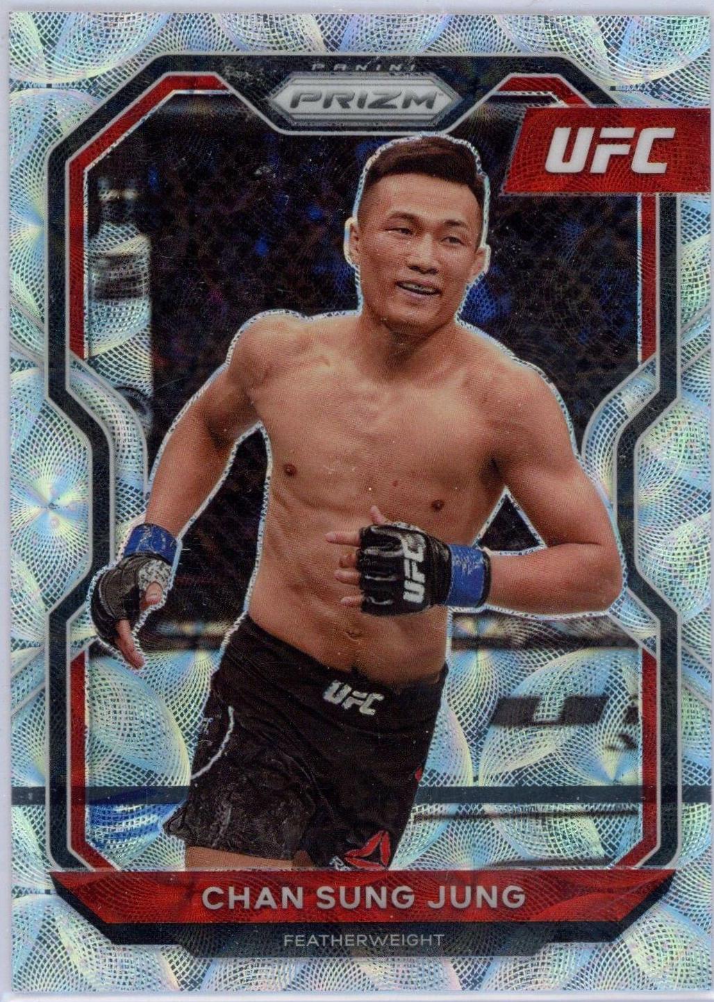 Chan Sung Jung 2021 Panini Prizm UFC Base #78 Premium