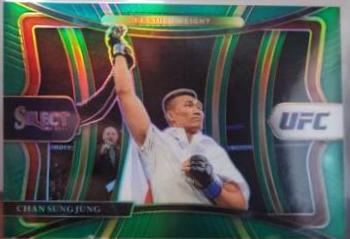 Chan Sung Jung 2021 Panini Select UFC Premier Level #172 Black Disco