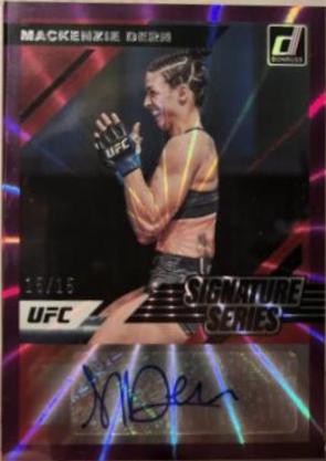Mackenzie Dern 2022 Panini Donruss UFC Signature Series #35 Red