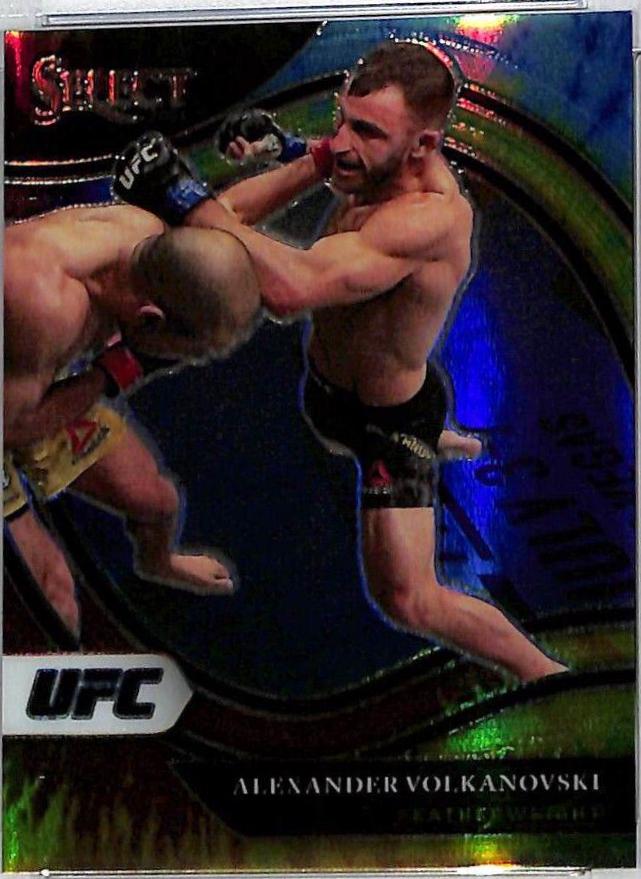 Alexander Volkanovski 2021 Panini Select UFC Octagonside #246 Tri Color
