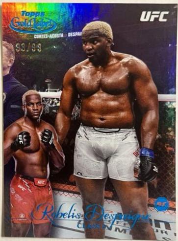Robelis Despaigne 2024 Topps Gold Label UFC Base Class II #77 Blue