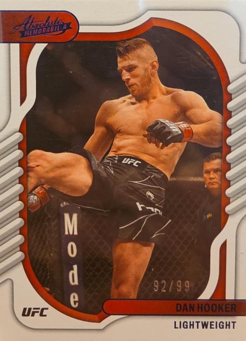 Dan Hooker 2023 Panini Chronicles UFC Base Absolute #122 Blue