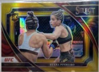Luana Pinheiro 2023 Panini Select UFC Mezzanine #376 Gold