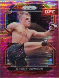 Grant Dawson 2022 Panini Prizm UFC Base #193 Pink Pulsar