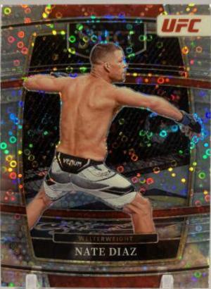Nate Diaz 2022 Panini Select UFC Concourse #54 Silver
