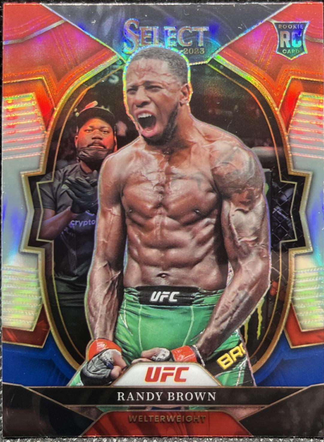 Randy Brown 2023 Panini Select UFC Concourse #81 Silver