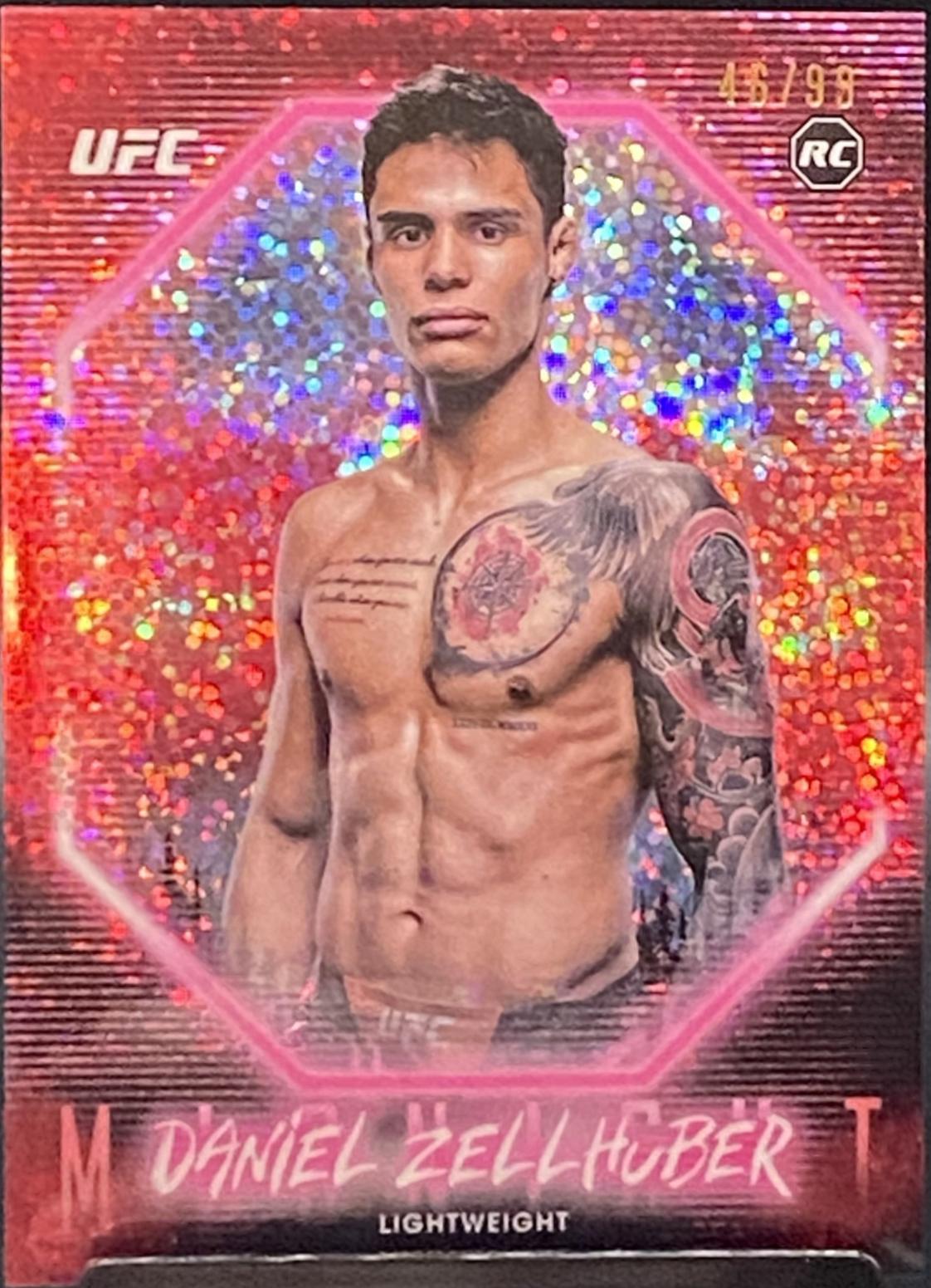 Daniel Zellhuber 2025 Topps Midnight UFC Base #72 Twilight