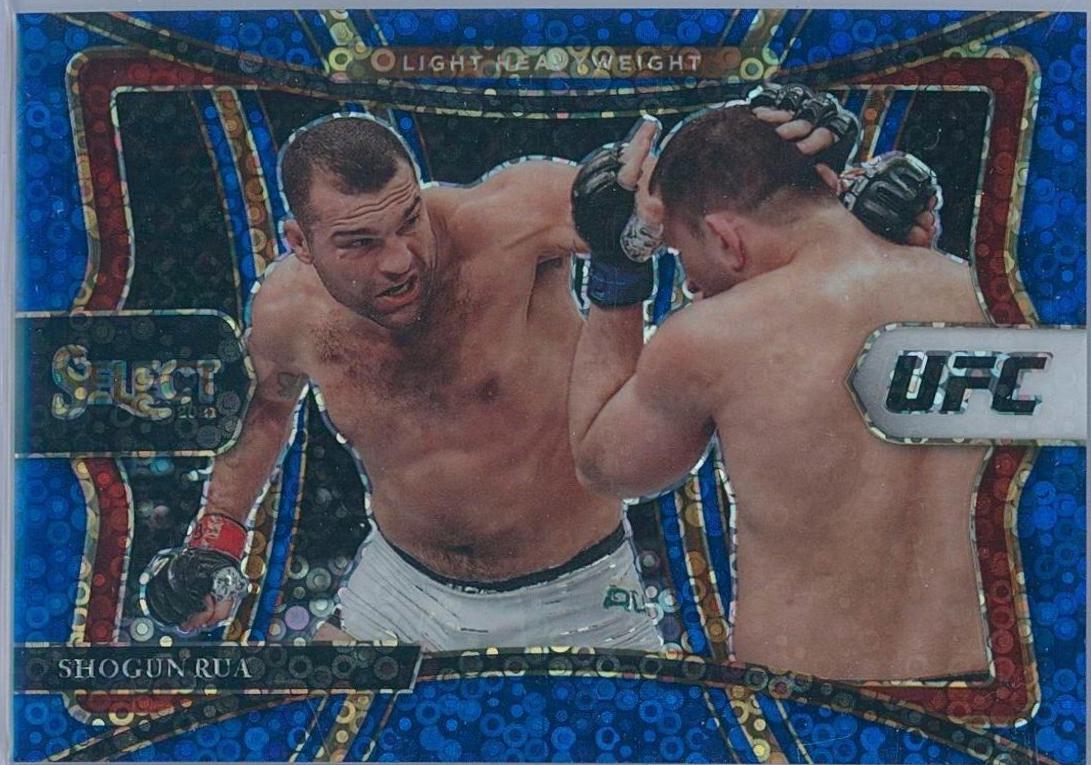 Mauricio Rua 2021 Panini Select UFC Premier Level #101 Blue Disco