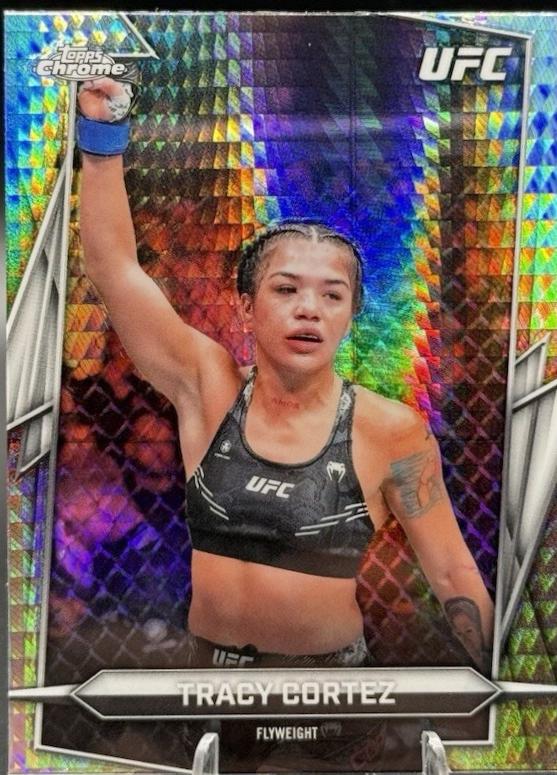 Tracy Cortez 2026 Topps Chrome UFC Base #58 Prism Refractor