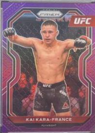 Kai Kara-France 2021 Panini Prizm UFC Base #65 Purple