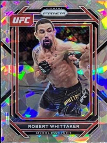 Robert Whittaker 2023 Panini Prizm UFC Base #126 Silver