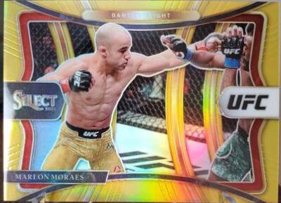 Marlon Moraes 2021 Panini Select UFC Premier Level #166 Gold