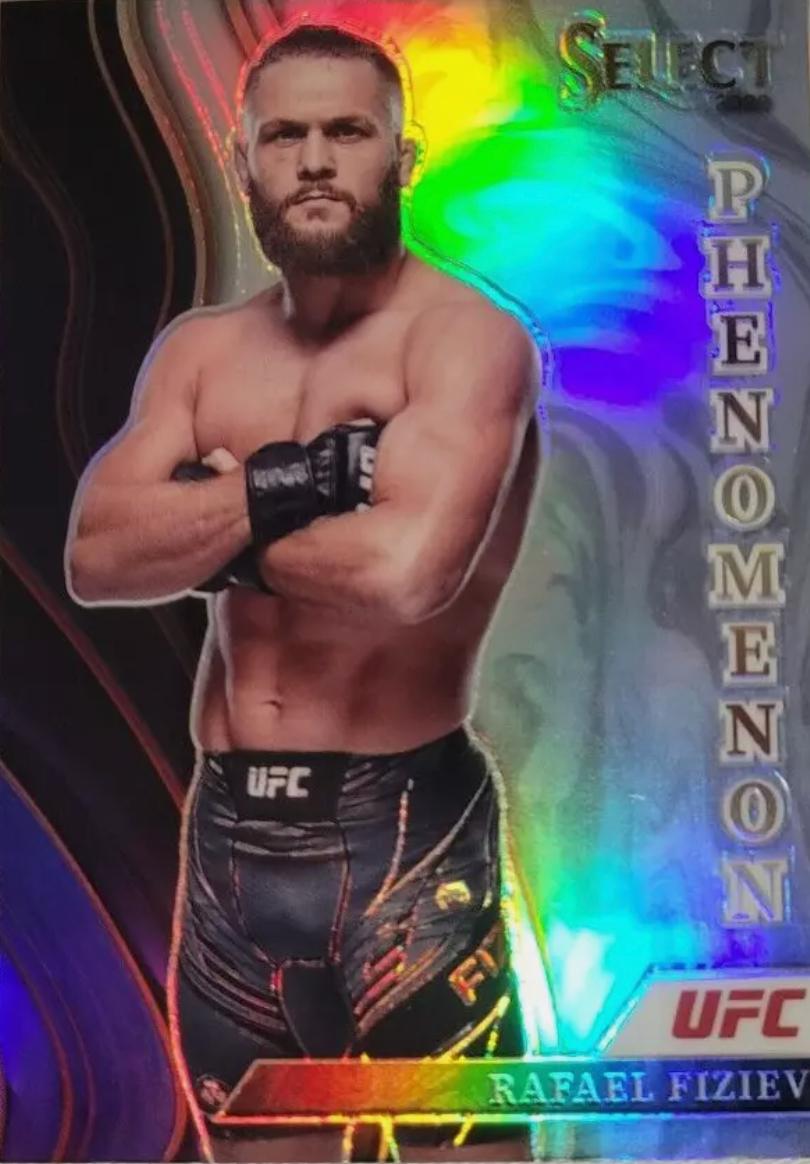 Rafael Fiziev 2022 Panini Select UFC Phenomenon #17 Silver
