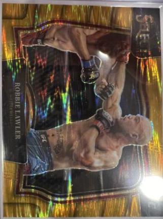 Robbie Lawler 2023 Panini Select UFC Octagonside #285 Gold Flash